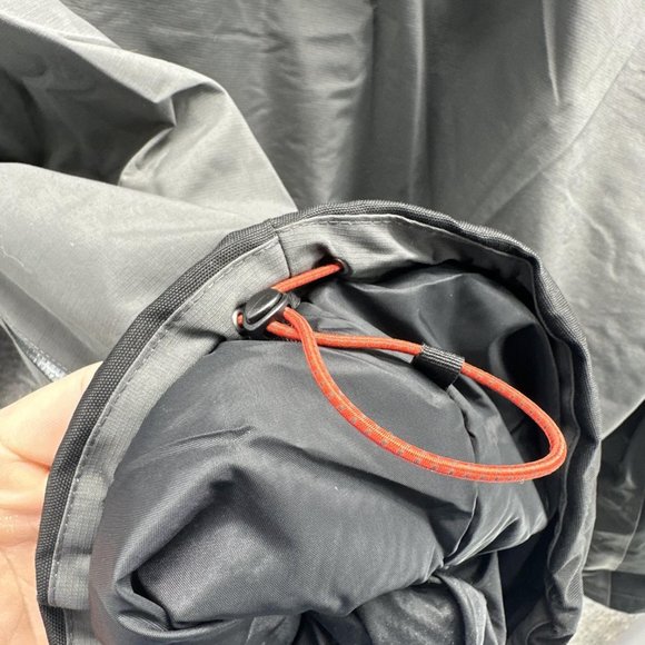 Eddie Bauer Jacket Men Extra Large Adult Gray Full Zip Outdoors Hooded overcoat - Picture 14 of 15